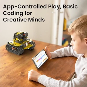 Robot Building Kit with Remote Control — Coding Robot, Sillbird