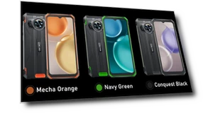 6.583-Inch 6+128GB 13000mAh Massive Battery 4G Ruggedized Smartphone — Battery Charger Cases, OSCAL