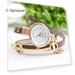 Crystal Dial Ladies Quartz Watch — Women's Wrist Watches