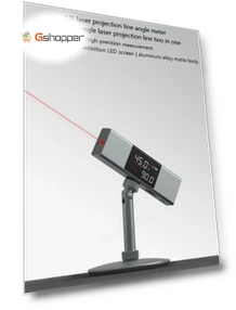 Laser Line Throwing 2-in-1 Angle Measuring Instrument — Alignment & Leveling Lasers, DUKA