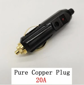 Replacement Car Cigarette Lighter Power Plug DC Adapter Charger