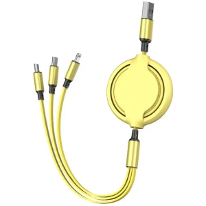 Retractable 3 in 1 Charging Cable