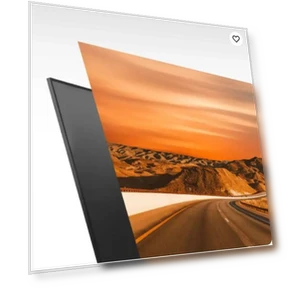 100 inch HE Pet Crystal Fixed Frame Screen — Home Theater Projectors, NothingProjector