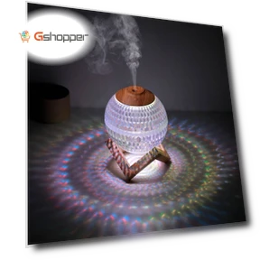 Colorful Night Light Crystal Ball Humidifier — Air Moisturizers