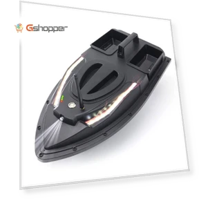 Dual Hoppers Bait Boat With Cool Turning Light and Constant Speed Cruise Mode — Fishfinders, Flytec