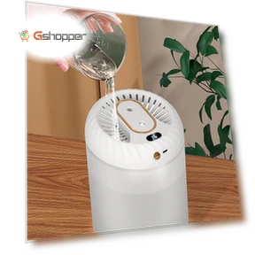 Dual-Nozzle Humidifier with Timer and Ambient Light — Air Moisturizers