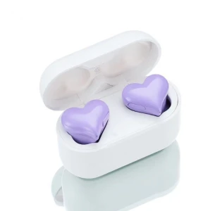 Heart-shaped Wireless Headphones — Wireless Earbuds