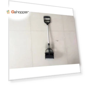 Long-Handle Spring Action Pet Feces Pooper Scooper — Scoops