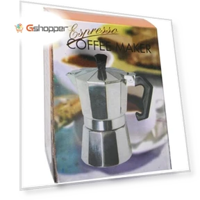Aluminum Moka Coffee Maker — Stovetop Moka Pots