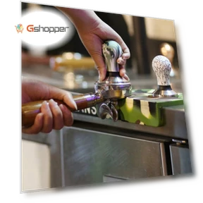 Coloured Silicone Frosted Handle Coffee Tamper — Tampers