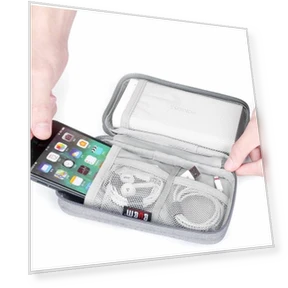 Digital Charger USB Data Cable Organizer Storage Bag — Packing Organizers, BUBM