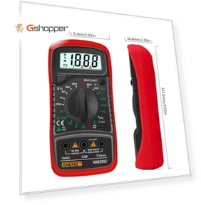 Digital Multimeter AC/DC Ammeter Volt Ohm Tester Meter — Multimeters & Analyzers, ANENG
