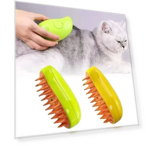 Electric Spray Massage Comb for Pet Hair Removal — Dander Removers