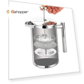 French Pressure Coffee Pot — Brewing Excellence