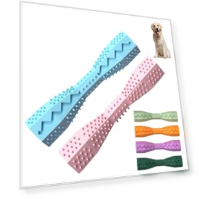 Hexagonal Molar Teeth Cleaning Stick Pet Toothbrush — Dental Care