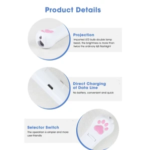 Rechargeable Projector Cat Toy Laser — Automatic Cat Toy