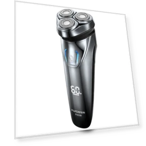 Universal Voltage Double Ring Three Knife Head Electric Shaver — Grooming Essentials