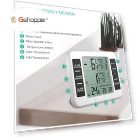 Wireless Indoor Outdoor High-Precision Thermometer — Home Climate Control