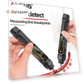 2-in-1 Multimeter Test Pen with VA Color Display — Multimeters & Analyzers, ANENG