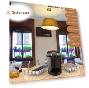 Acrylic 24 Holes Coffee Capsule Storage Display Rack — Coffee Pod Holders
