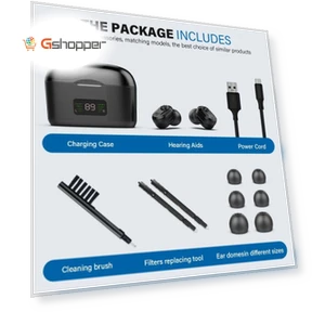 In-Ear Moving Iron Performance Digital Display Sound Amplifier Hearing Aid Headphones — In-Ear Headphones