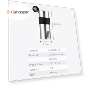 Mini Manual Stainless Steel Coffee Grinder — Hand Coffee Grinders