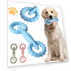 Pet Pull Ring Teething Stick Toy — Toys