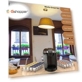 Acrylic 24 Holes Coffee Capsule Storage Display Stand — Coffee Pod Holders
