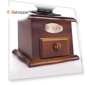 Antique Cast Iron Hand Crank Coffee Grinder — Hand Coffee Grinders