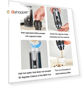 Fully Automatic Portable Wireless Coffee Machine — Brewing Excellence