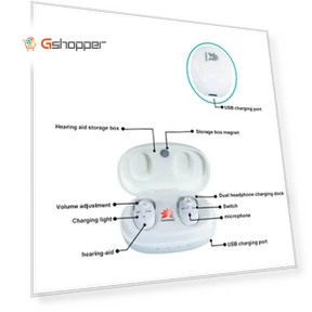 In-ear Hearing Aid Sound Amplifier — Hearing Support, KAIXINWEI