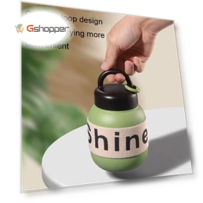 Portable Thermos Coffee Cup with Tea Filter — Travel Drinkware