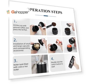 Portable Universal Automatic Espresso Capsule Coffee Maker — Coffee & Espresso Combos