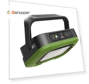 Rechargeable Solar Lantern with Powerful Work Light — Outdoor Lanterns