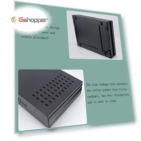 Stainless Steel Drawer Type Coffee Grounds Box — Coffee Pod Holders