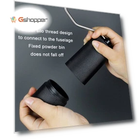 Stainless Steel Hand Crank Coffee Bean Grinder — Hand Coffee Grinders