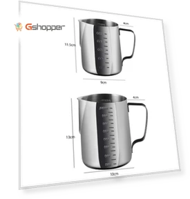 Stainless Steel Latte Art Cup — Milk Frothing Pitchers
