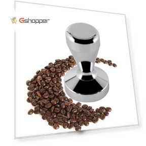 Stainless Steel Powder Press Flat Bottom Coffee Powder Hammer — Coffee & Espresso Machine Components