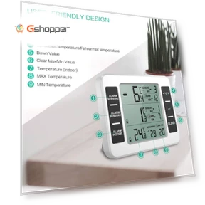 Wireless Indoor Outdoor High-Precision Thermometer — Home Climate Control