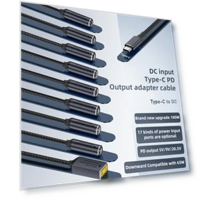 100W Computer Charging Adapter Connector — Chargers & Adapters