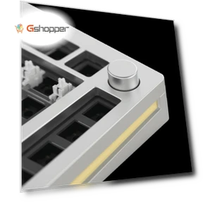 Aluminum Custom DIY Kit Triple Mode 75% Layout Mechanical Keyboard — Gaming Keyboards, Monsgeek