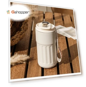 Coffee Thermos with Temperature Display — Beverage Warmers