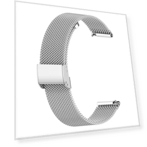 Milan Metal Steel Mesh Buckle Watch Band — Bands, Samsung