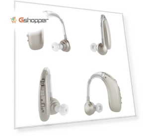 Noise Reduction Hearing Aid with USB Charging — Batteries & Chargers