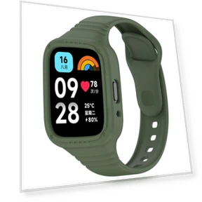Integrated Fully Enclosed Silicone Watch Band — Wearable Accessories, Redmi