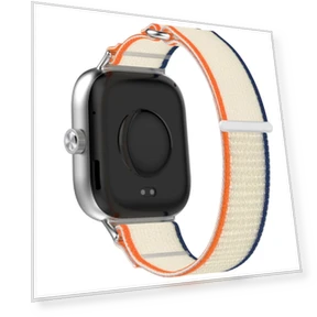 Nylon Woven Hook and Loop Fastener Watch Band — Fitness Bands, Redmi