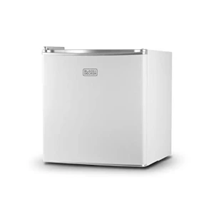 Compact Refrigerator Energy Star Single Door Mini Fridge with Freezer, BLACK+DECKER
