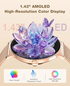 Smart Watch for Women with AMOLED Display — Smart Watch, SOUYIE