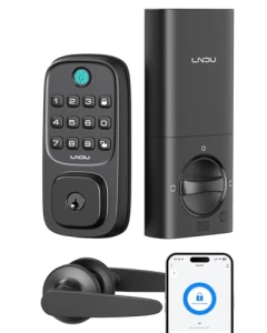 WiFi Smart Keypad Deadbolt with Handle Set — Smart Lock, LNDU