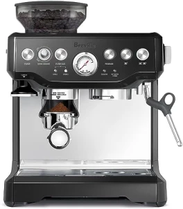 Espresso Machine with Integrated Grinder — Coffee Maker, Breville